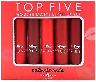 Juego de Lápiz Labial Mousse Mate Top Five de...