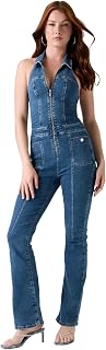 GUESS womens Eco Mia Halter Jumpsuit