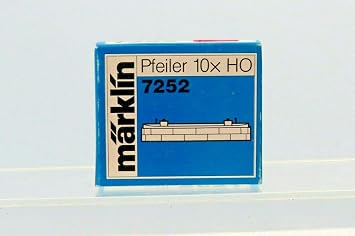 Bridge Piers 1/4" Box=10PCS Pillars 7252