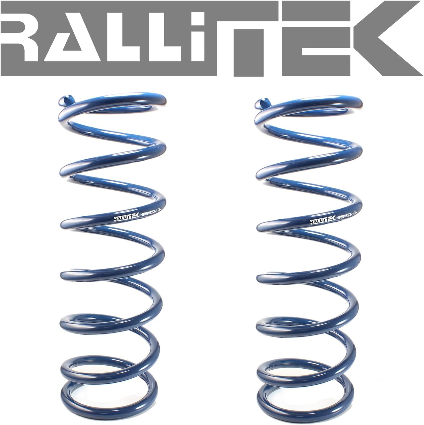 RalliTEK Rear Raised Springs - Fits Subaru WRX & STI 08-17 / Impreza 08-11