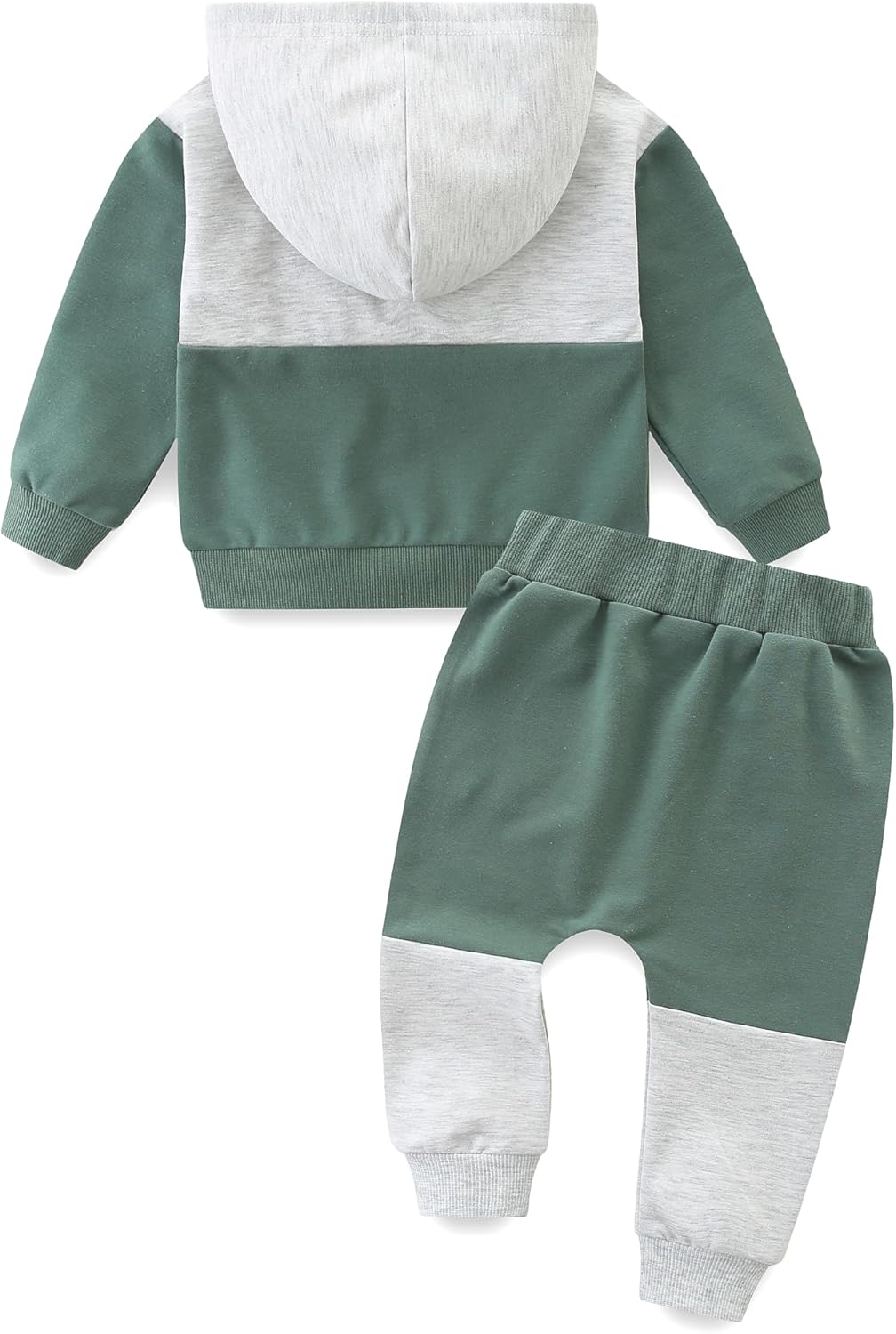 Toddler Boy Clothes Long Short Sleeve Sweatshirt and Pants Playwear Outfits - Image 2