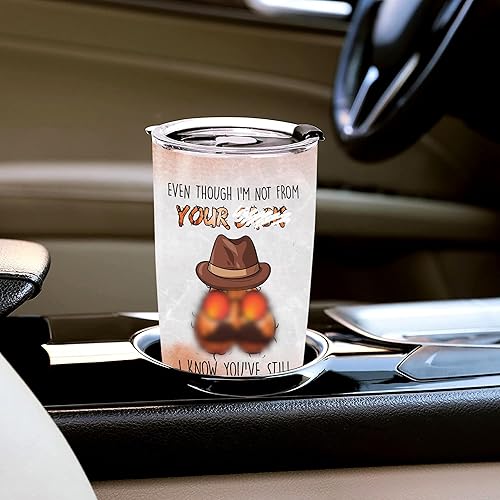 Miniatura 5 de Vaso de viaje con aislamiento de 20 onzas, con datos nutricionales para papá, regalo de cumpleaños, Navidad, para papá, padrastro