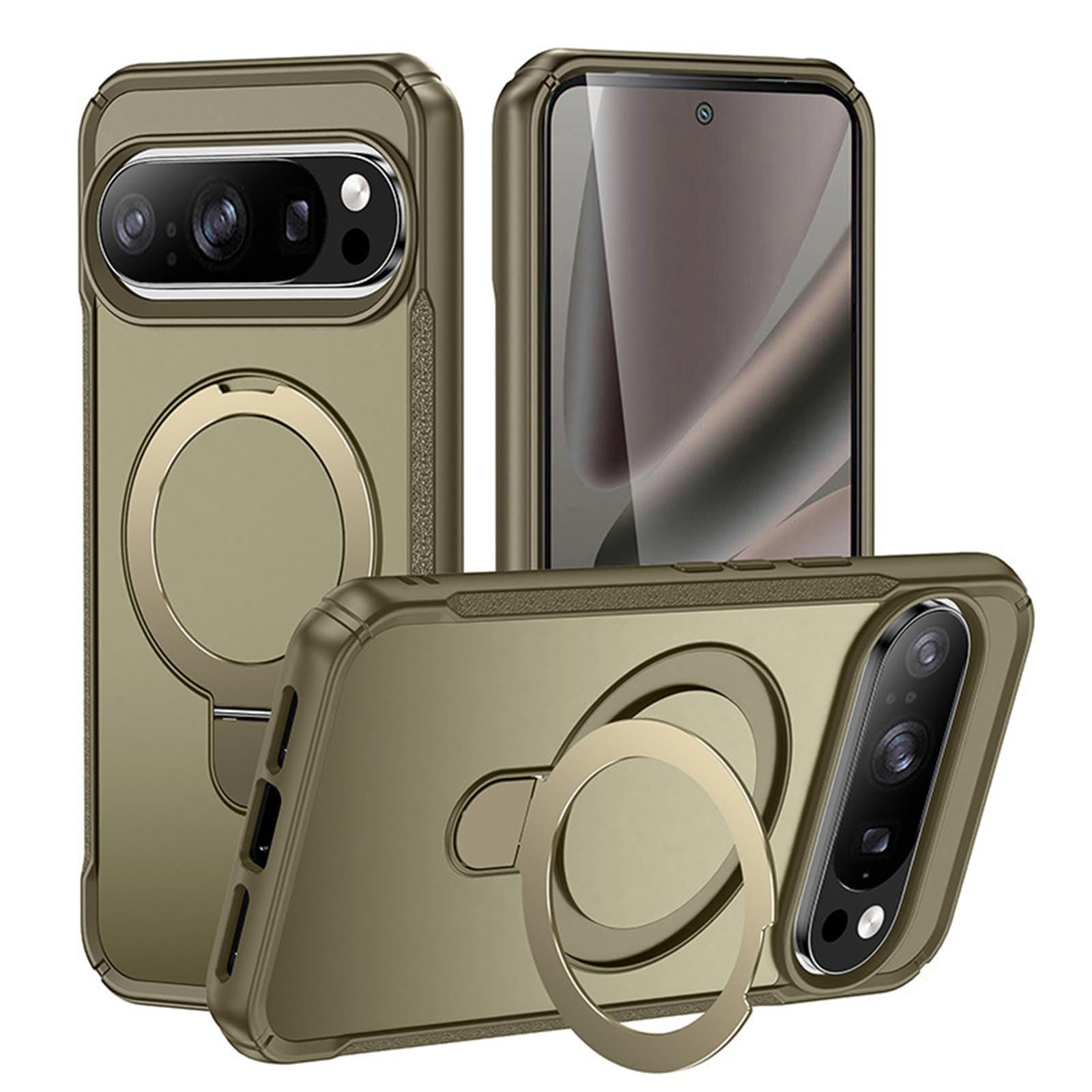 Hülle Für Google Pixel 11 Pro XL/ 11 Pro/ 11, Magnetisch Ring Ständer