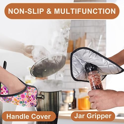 Miniatura 4 de Soportes para ollas, 2 unidades para cocina, almohadillas calientes resistentes al calor para cocinar, asar a la parrilla, hornear, barbacoa,