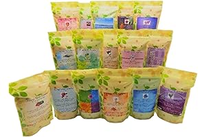 Pumpkin Chia Fizzy Powders for Enchanting Baths