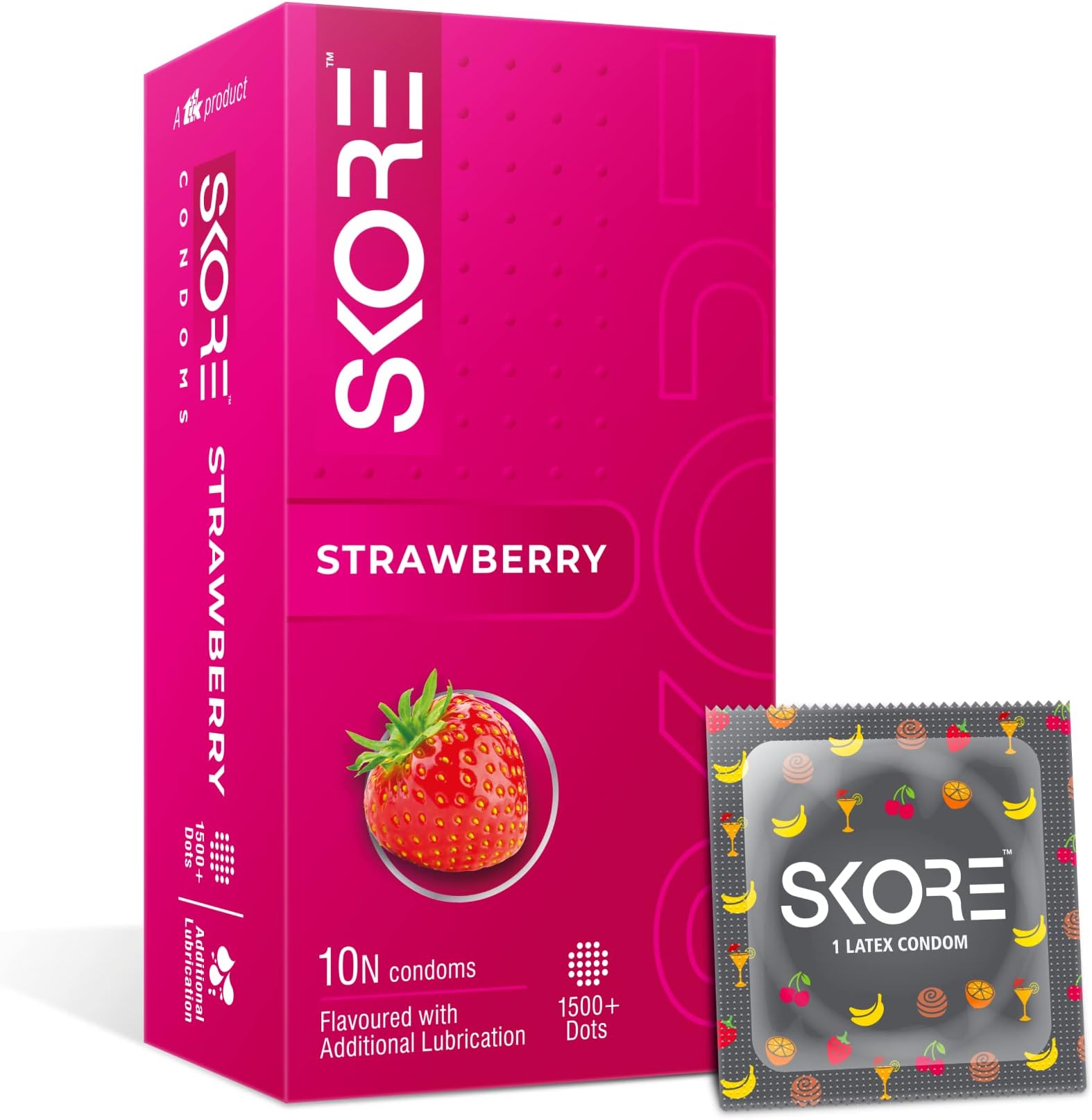 Skore Strawberry - 10 Pieces