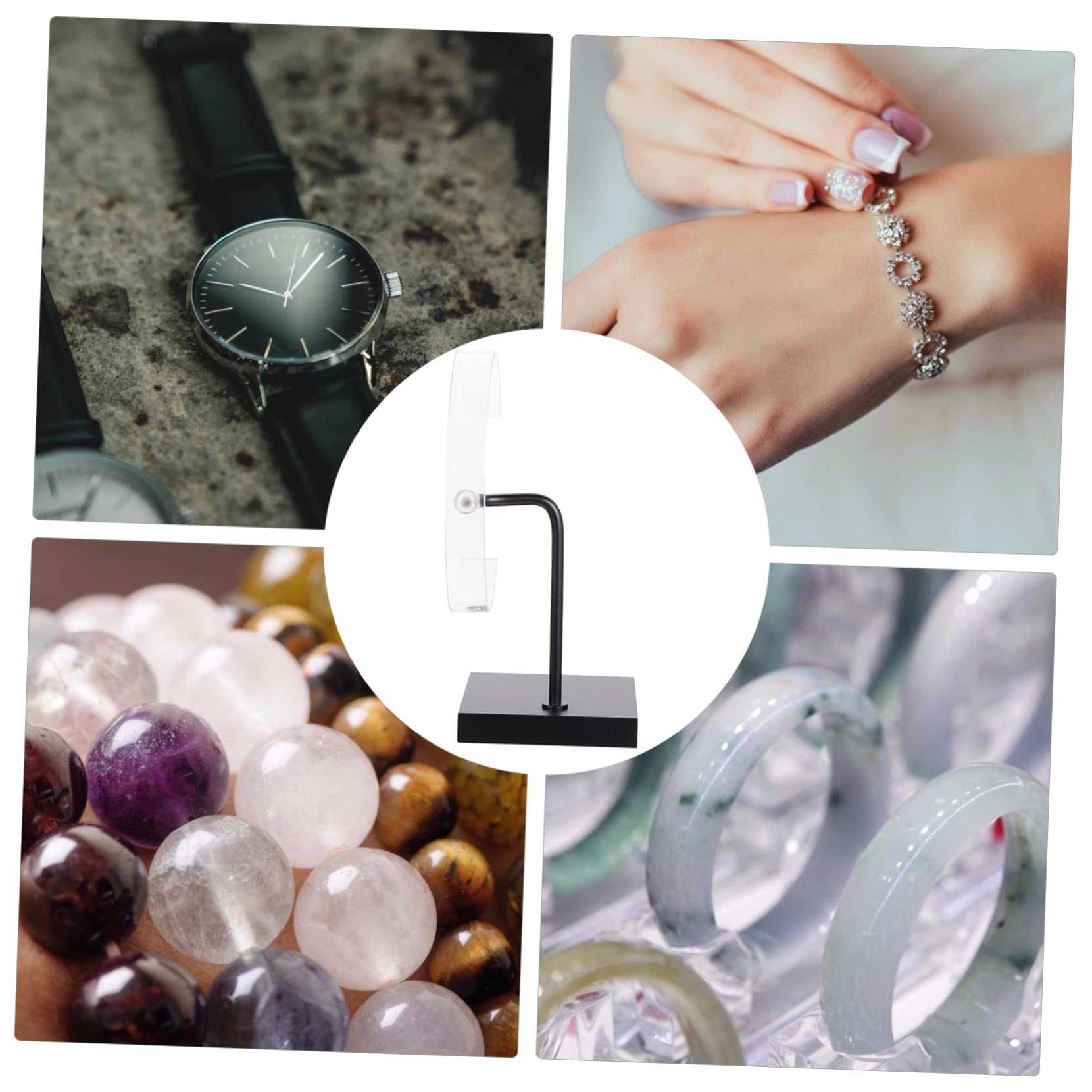 3stücke Eleganter Uhrenständer Stabiler Und Handgelenk-uhrenhalter Für Schmuckdisplay Vielseitige Präsentation Von Uhren Und Armbändern Im Einzelhandel