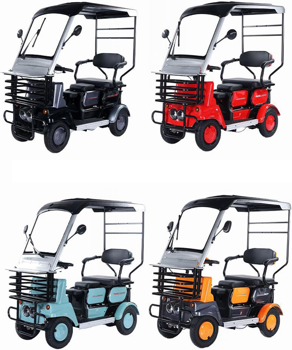Bring an Adult Electric Vehicle, Male and Female Scooter, Elderly Casual Electric Four -Wheel Traveler, Elderly Electric Wheelchair, Electric Scooter Electric Four -Wheels, Elderly Scooters