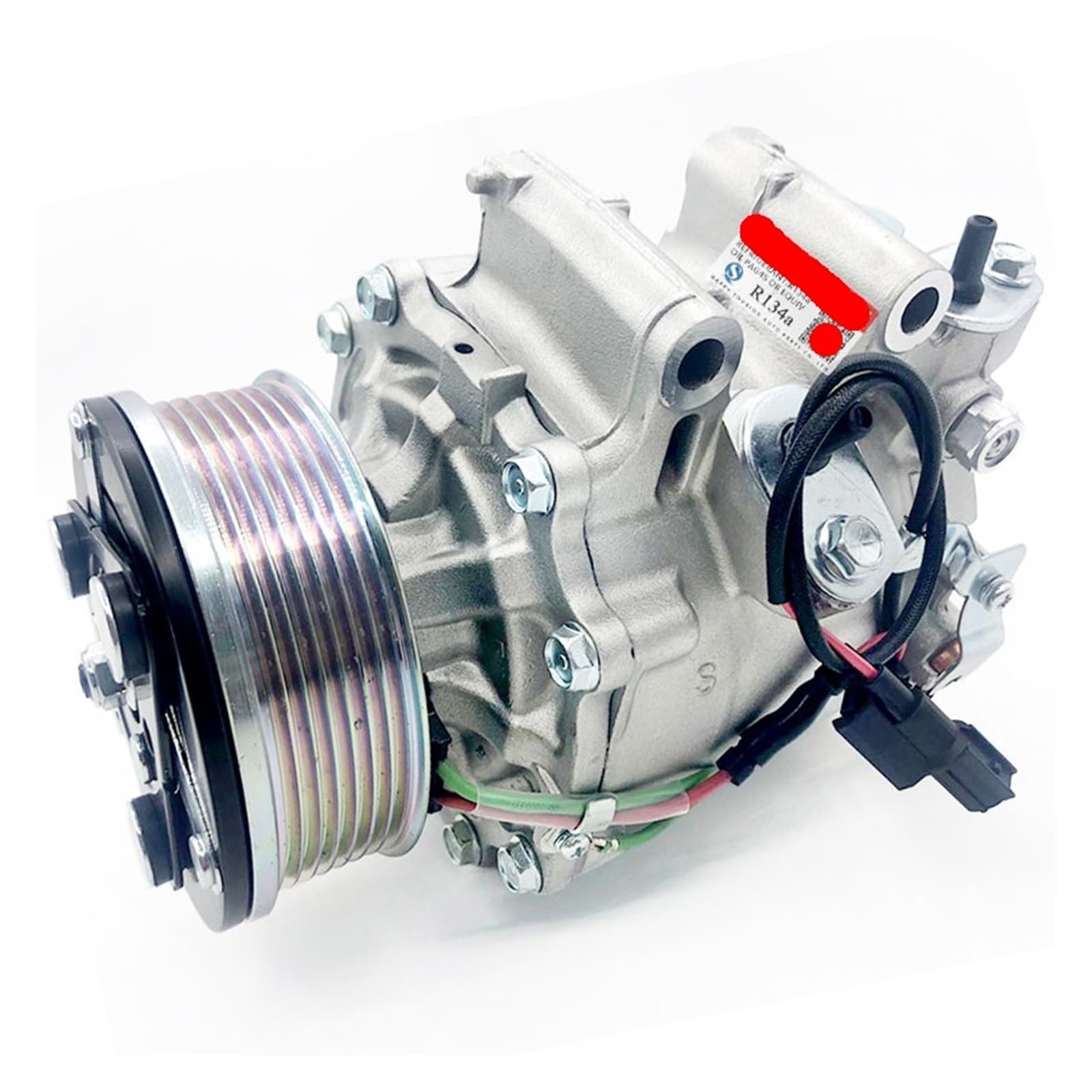 Compatible for Honda，Compatible for Civic， 2006 2007 2008 2009 2010 2011 38800RNCZ010 38810RNA004 38810RNA014 38810RSAE01,Air Conditioner Compressor， AC Compressor Pump Replacement Assembly