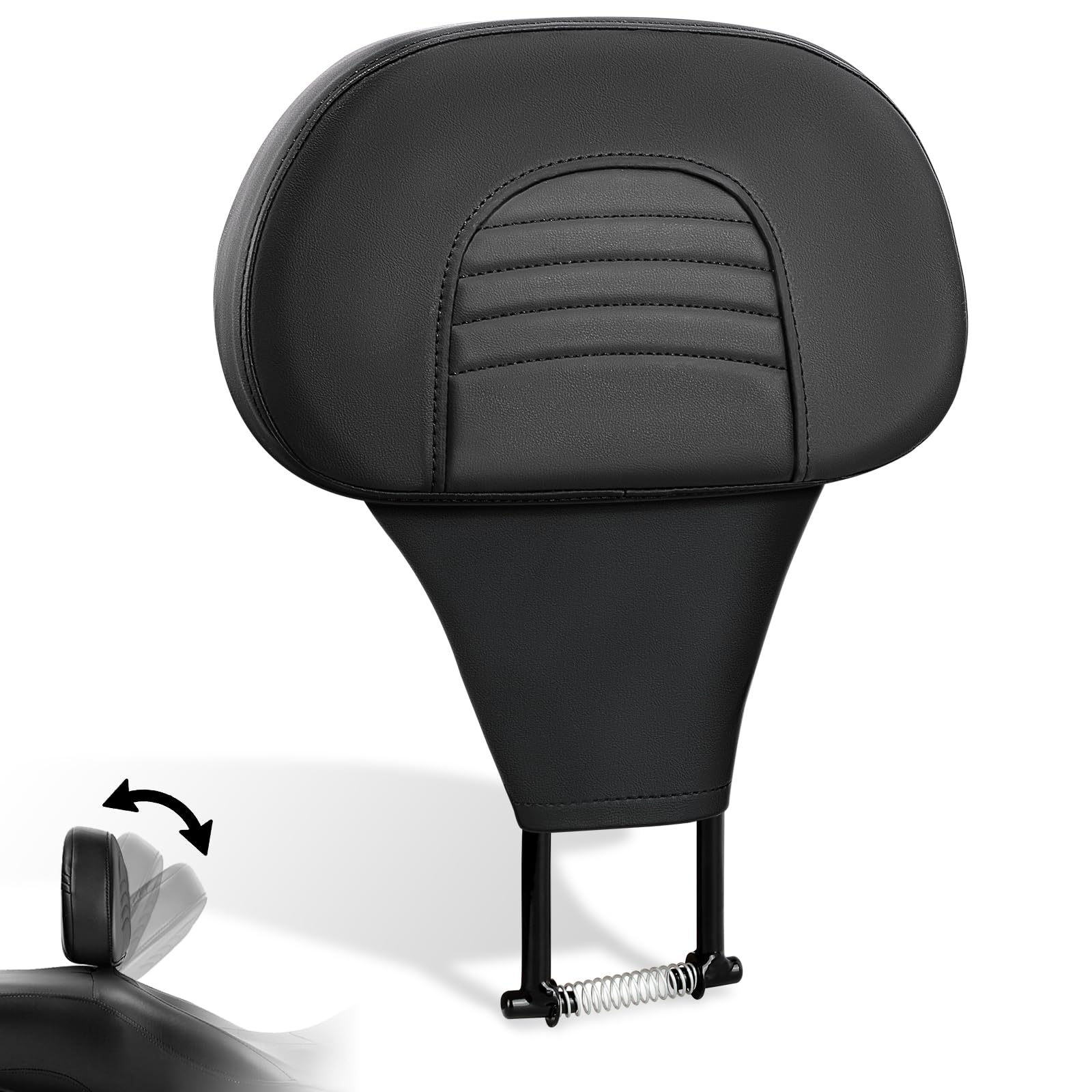 Photo 1 of FOVPLUE Adjustable Rider Backrest for Harley Touring