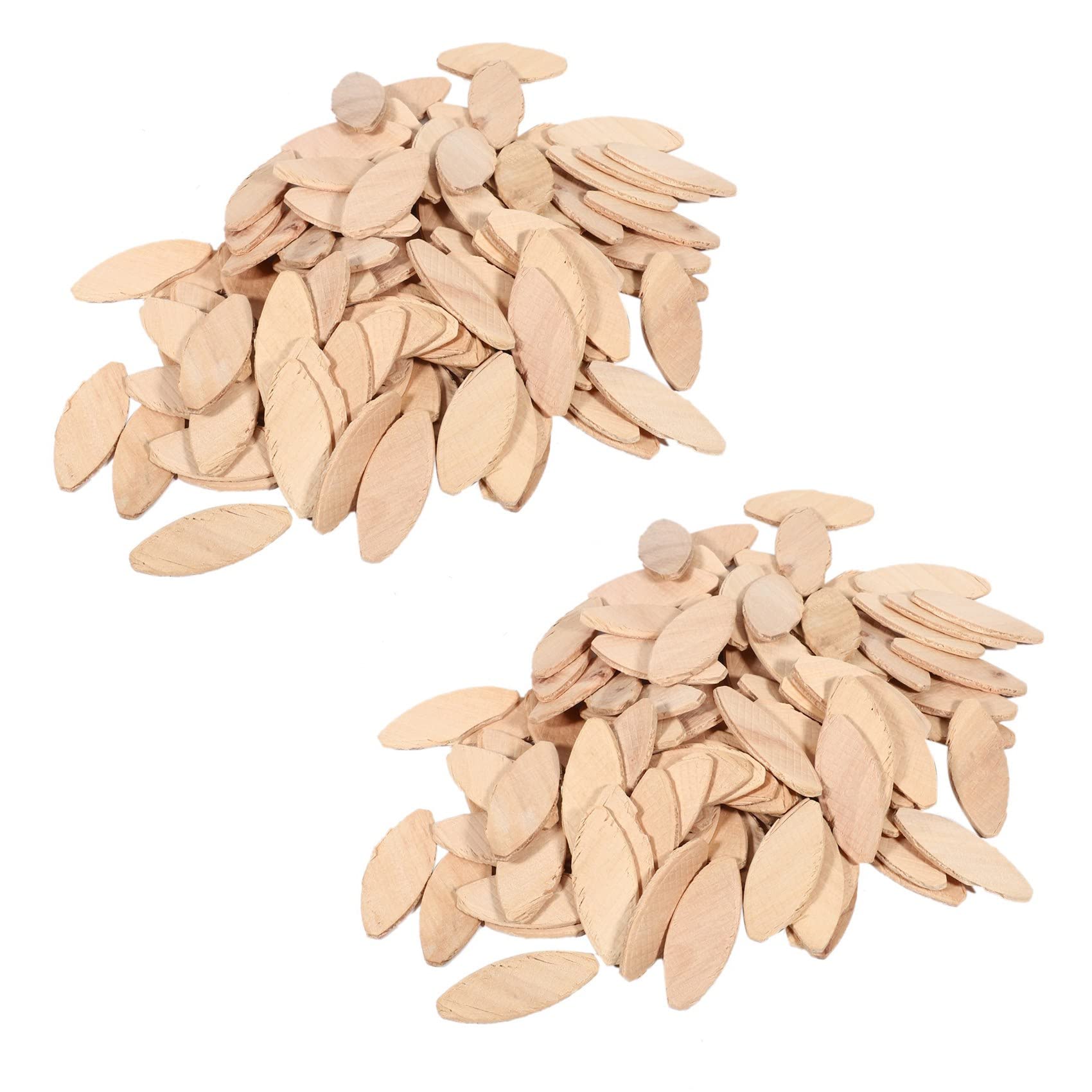 Jnchdghwa Wood Color 200Pcs No.20 Assorted Wood For Tenon Machine Woodworking Biscuit Jointer