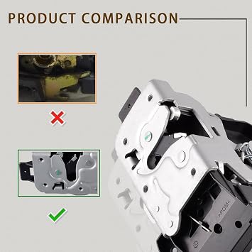 Door Lock Actuator Motor Compatible for Ford Focus 2002-2007 Mercury Cougar 1999-2002 Replace Front Left Driver Side Door Latch Assembly 4S4Z5421813BB