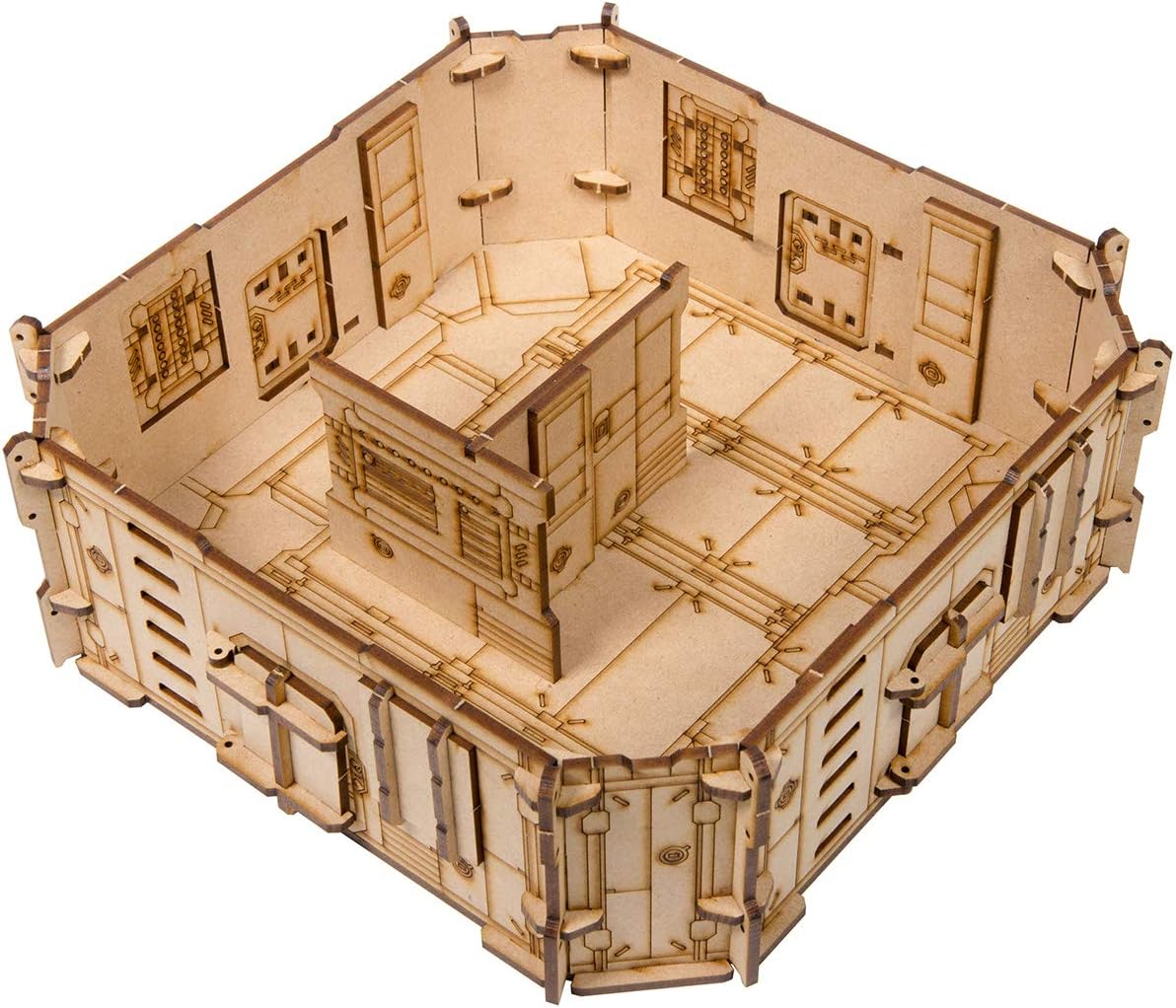 The Broken Token Horizon Grid MK 5 - MDF Terrain Building for Sci-Fi Games and Wargaming
