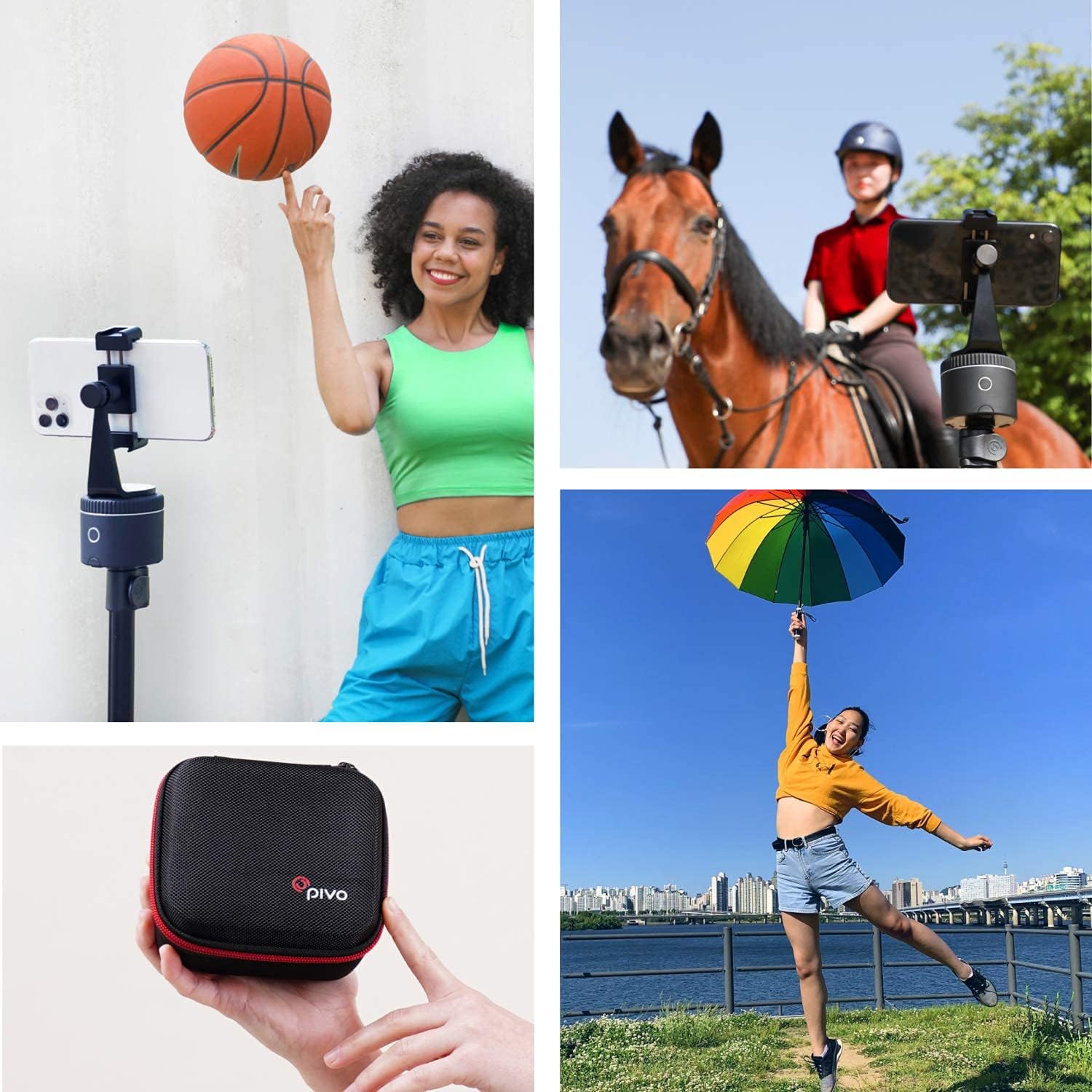 Wееklу Tор Sаlе Pivo Pod Active Starter Pack (Pod Silver) - Fast Auto Tracking Basic Set Powered by AI - Mount & Case Included - Active Lifestyle Outdoors Sports & Horse Riding TOP оƒƒERS Pivo Pod Active Starter Pack (Pod Silver) - Fast Auto Tracking Basic Set Powered by AI - Mount & Case Included - Active Lifestyle Outdoors Sports & Horse Riding