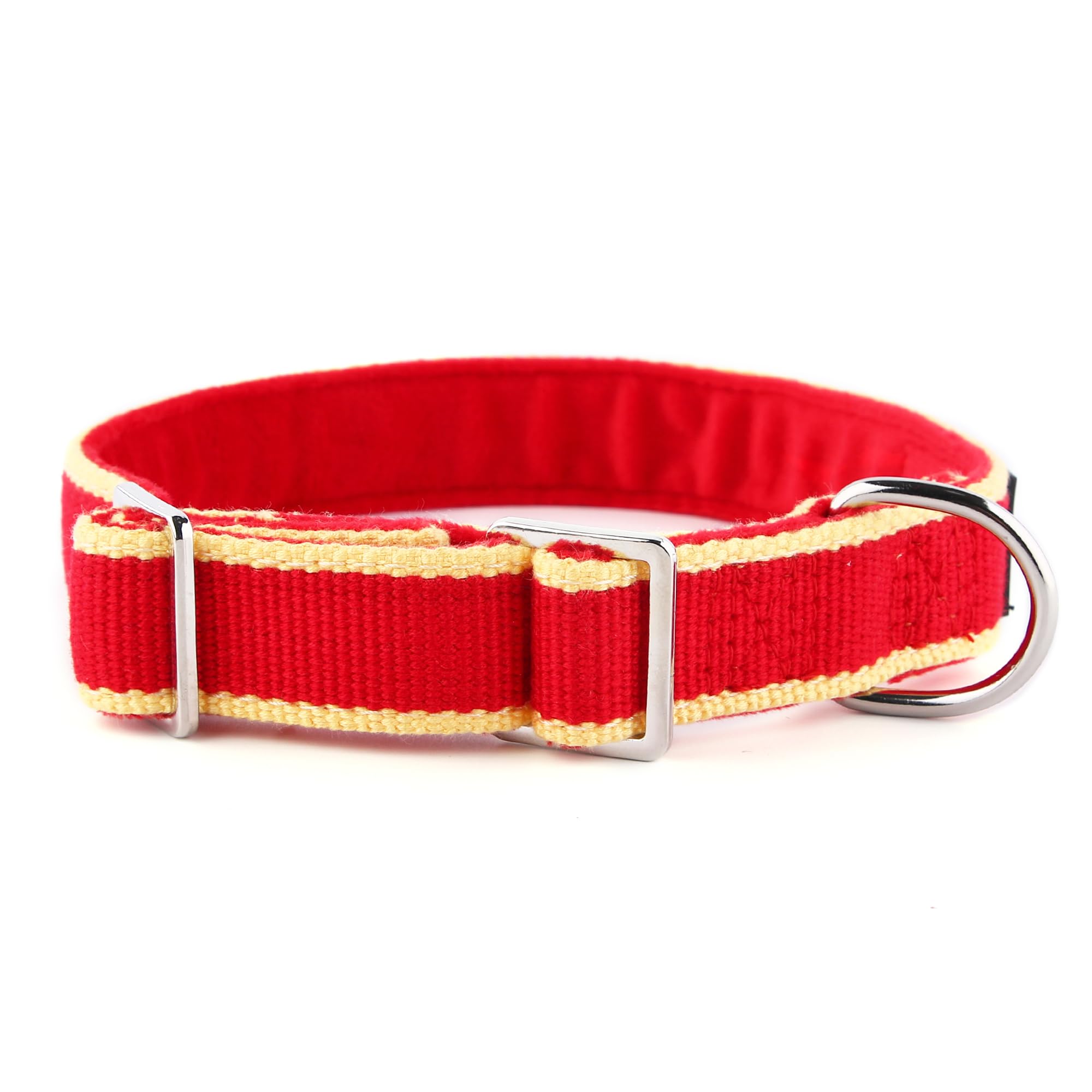 Snootiful Hound Buckleless Dog House Collar, Organic Bamboo & Soft Velvet Lining, Greyhound/Whippet House Collar - Image 3
