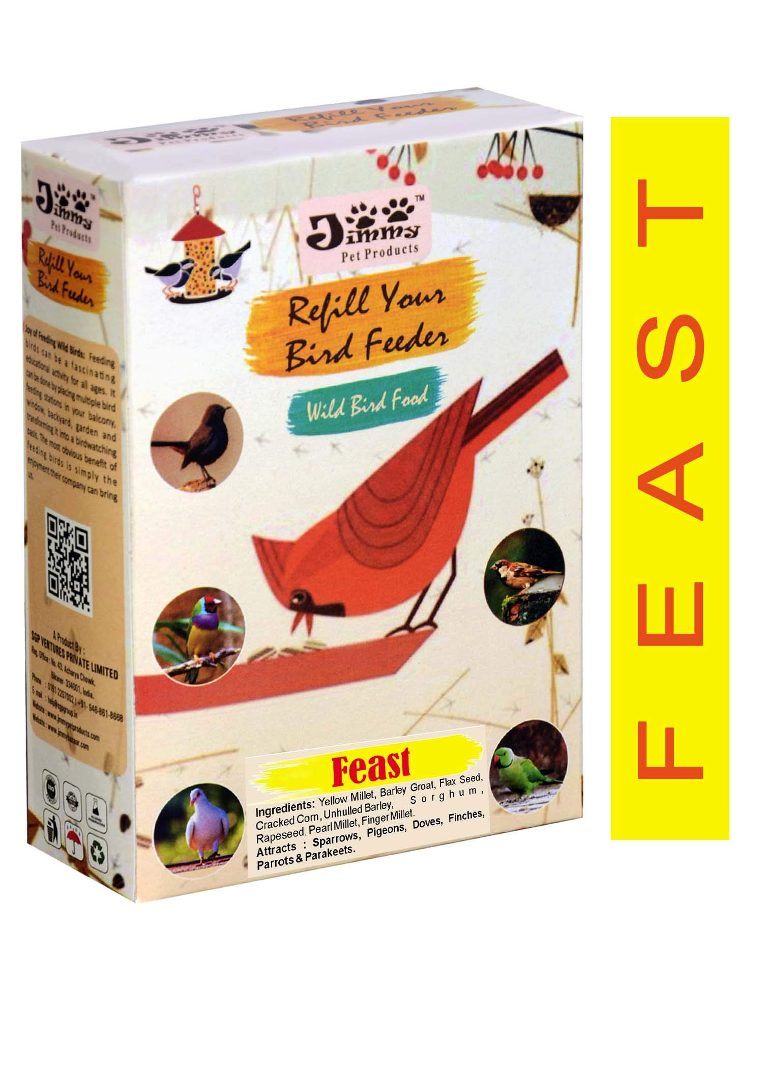 See full amazon price history chart for JiMMy Pet Products Refill Your Bird Feeder Feast Wild Bird Food 400 g JiMMy Pet Products Refill Your Bird Feeder Feast Wild Bird Food 400 g (B01MPZJA3W) Amazon Price History, Amazon Price Tracker