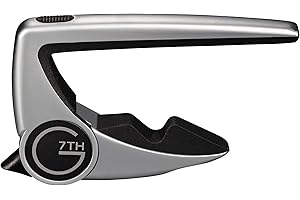 g7th Performance 3 Art Capo for Acoustic & Electric Guitar - Silver