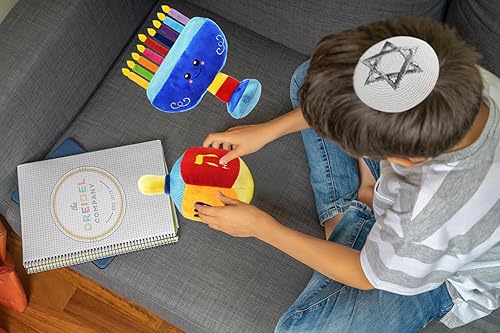 Miniatura 9 de The Dreidel Company Hanukkah Plush Menorah and Dreidel - (conjunto de peluche Dreidel y Menorah Set)