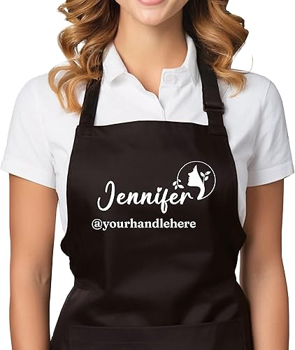 Delantal de salón personalizado para estilista, técnico de uñas, delantales de peluquero para hombres, suministros de cosmetología, aparador de pelo