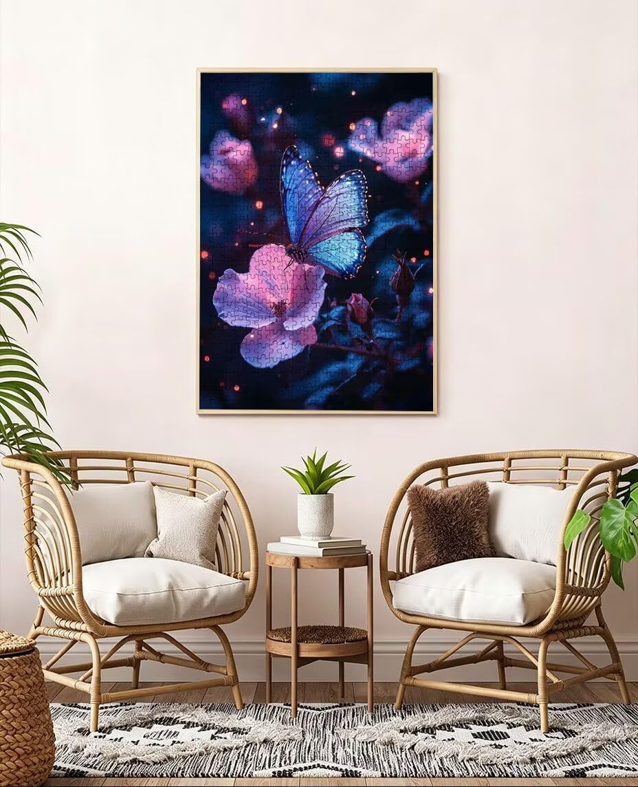 Puzzle 5000 sztuk, bukiet motyli dla dorosłych 5000, puzzle klasyczne edukacyjne, drewniane puzzle, niemożliwe wyzwanie, do dekoracji ścian domu, prezent BXHZW1-386