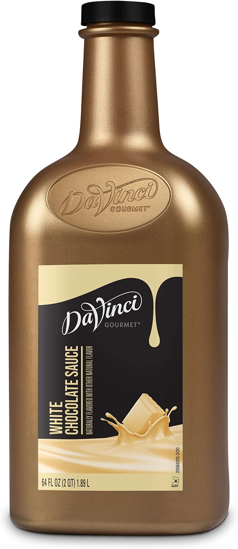 - White Chocolate Sauce, 64 Fluid Ounces (Pack of 1)