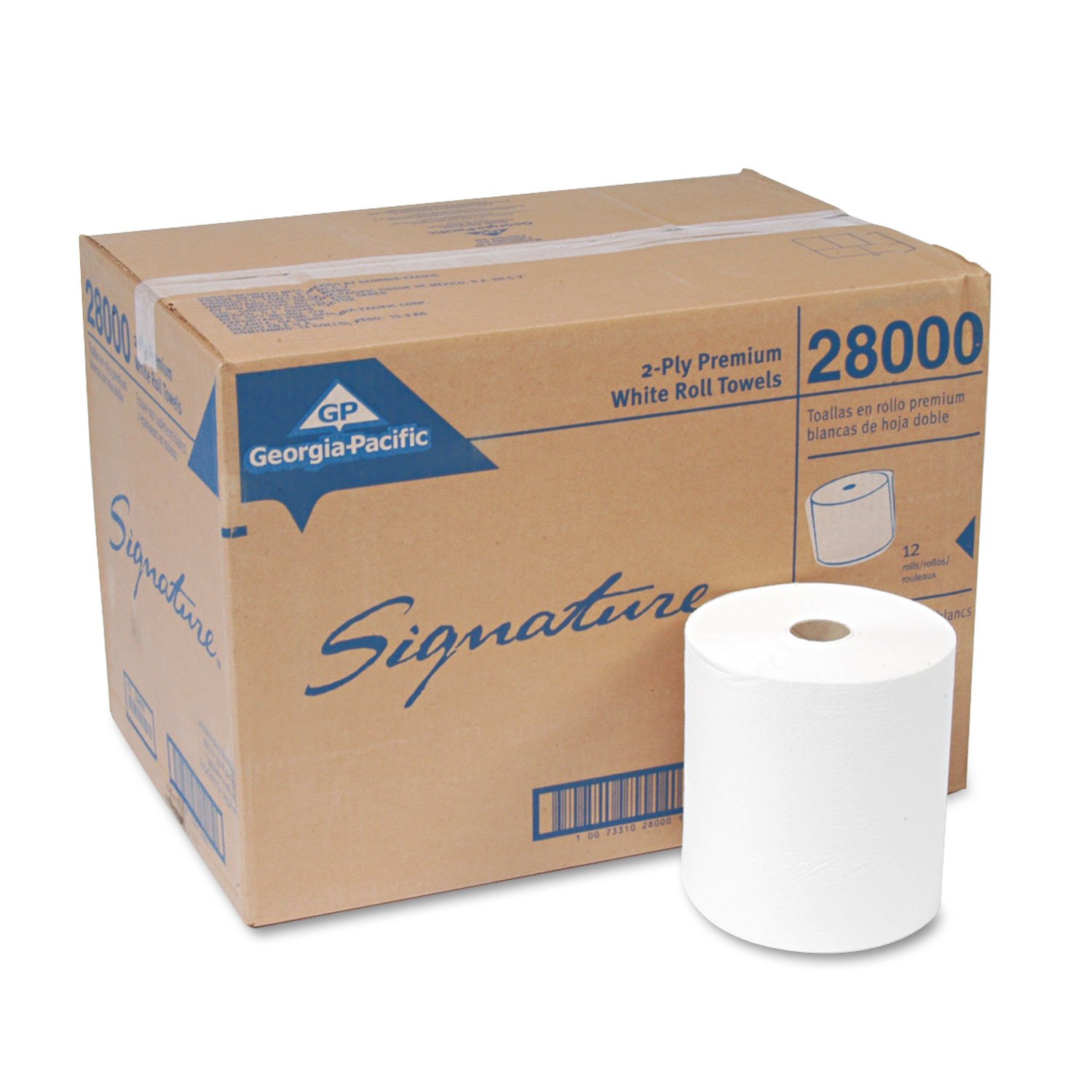 Signature Premium Hard-Wound 2-Ply Paper Towels