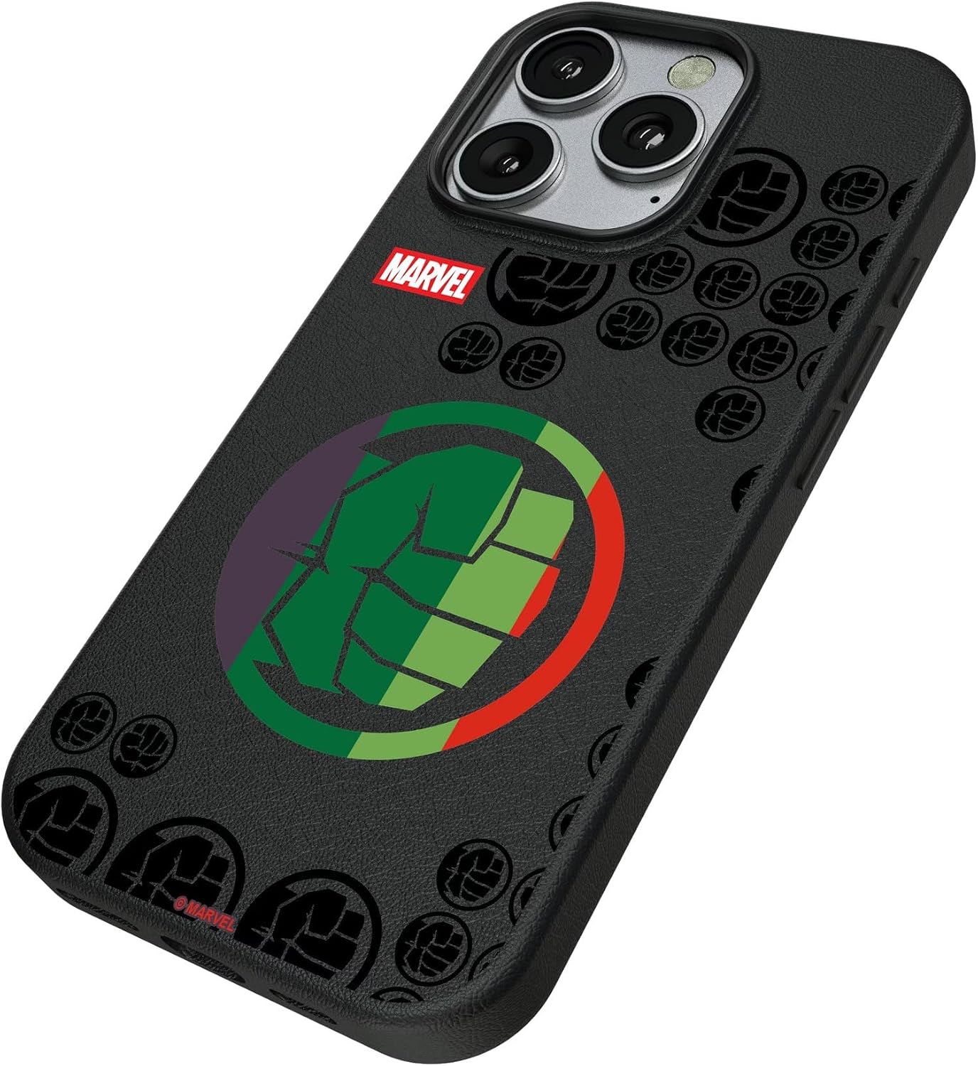 Keyscaper Marvel Avengers Hulk Sigil MagSafe Compatible Case for iPhone 15 Pro