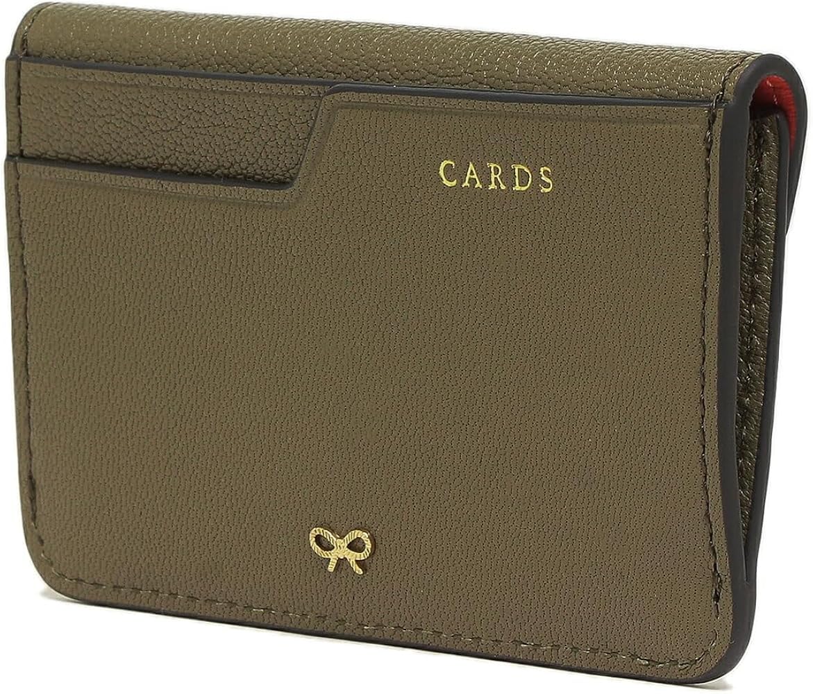 Amazon | [アニヤハインドマーチ] カードケース ザニー カーキ