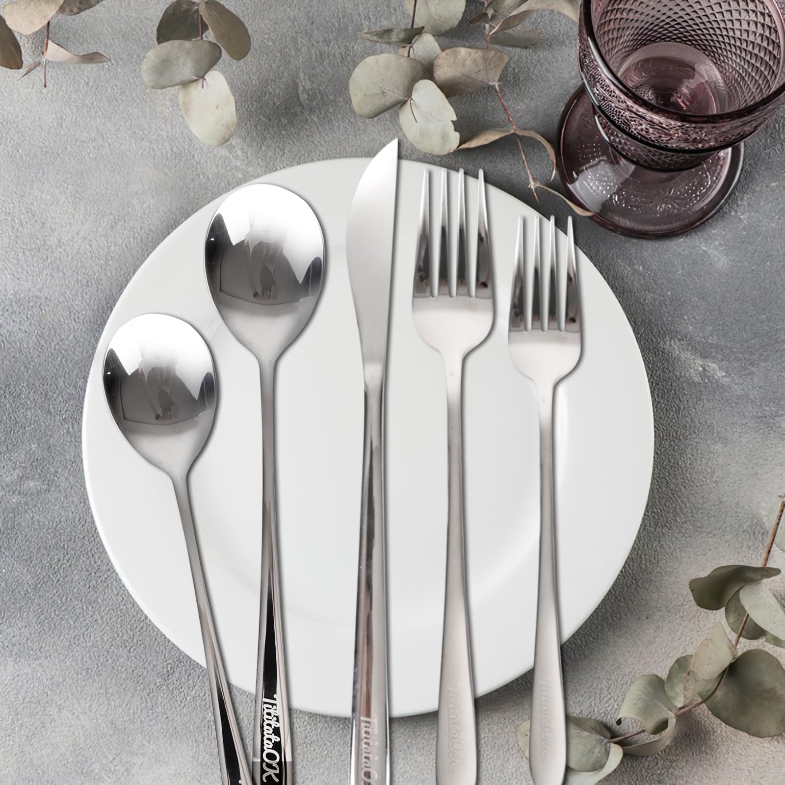 SET POSATE WIENN 113pz. ACCIAIO INOX 18/10 - Bavaria