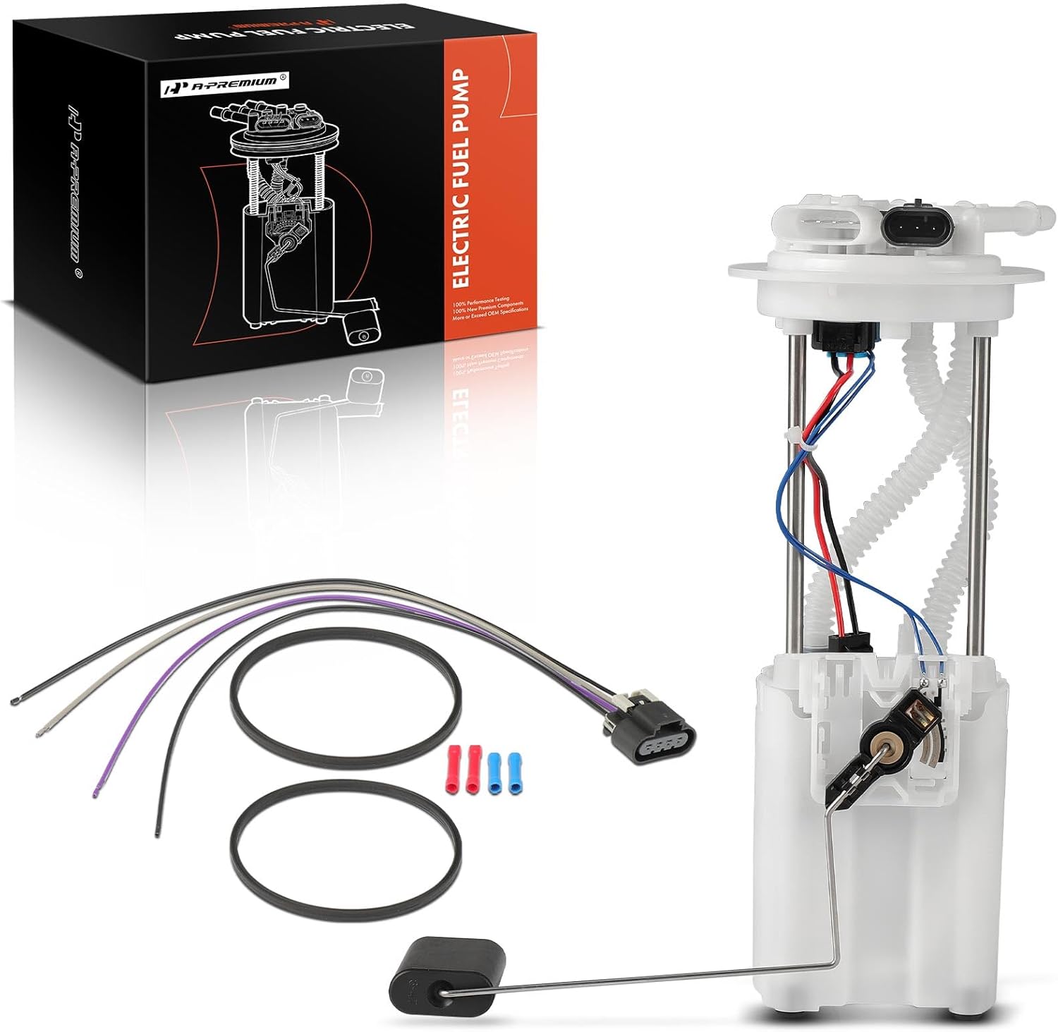 A-Premium Electric Fuel Pump Module Assembly with Pressure Sensor Compatible with Chevrolet Colorado & GMC Canyon 2004-2005, 3.5L 2.8L, Gas