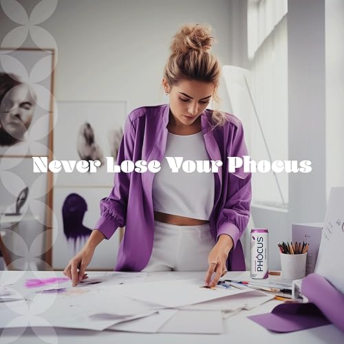 Miniatura 5 de Phocus Energy Water - Mezcla de bayas - Energía limpia con cafeína + L-teanina - 0 azúcares, calorías o carbohidratos - Sin OMG, entero 30, Keto,