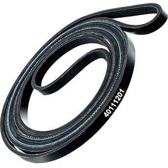 Zhehao 40111201 Dryer Drum Belt Compatible with Maytag/Amana/Admiral Dryers/Replace for WP40111201, AP6009126, 14218936, 40051501