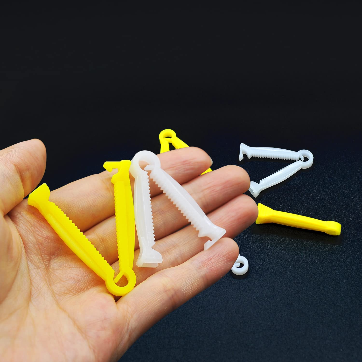 MABAHON 30 Pcs whelping kit whelping kits for puppies puppy whelping kit disposable Umbilical Cord Clip puppy umbilical cord clamps for Small Animal Kitten Puppies Lamb Piglet Delivery - Image 4