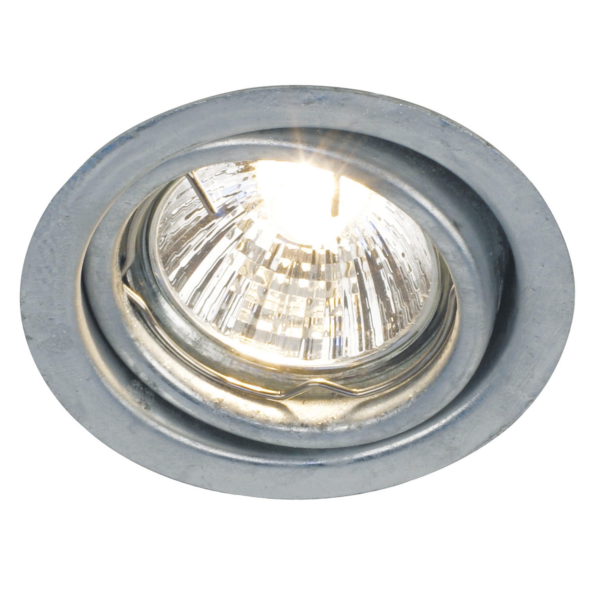 Nordlux Tip Outdoor Down Light Silver Galv Steel Garage GU10 IP23 Mains