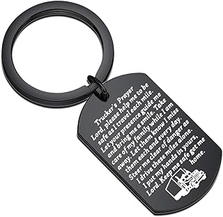 WSNANG Truckers Keychain Drivers Husband
