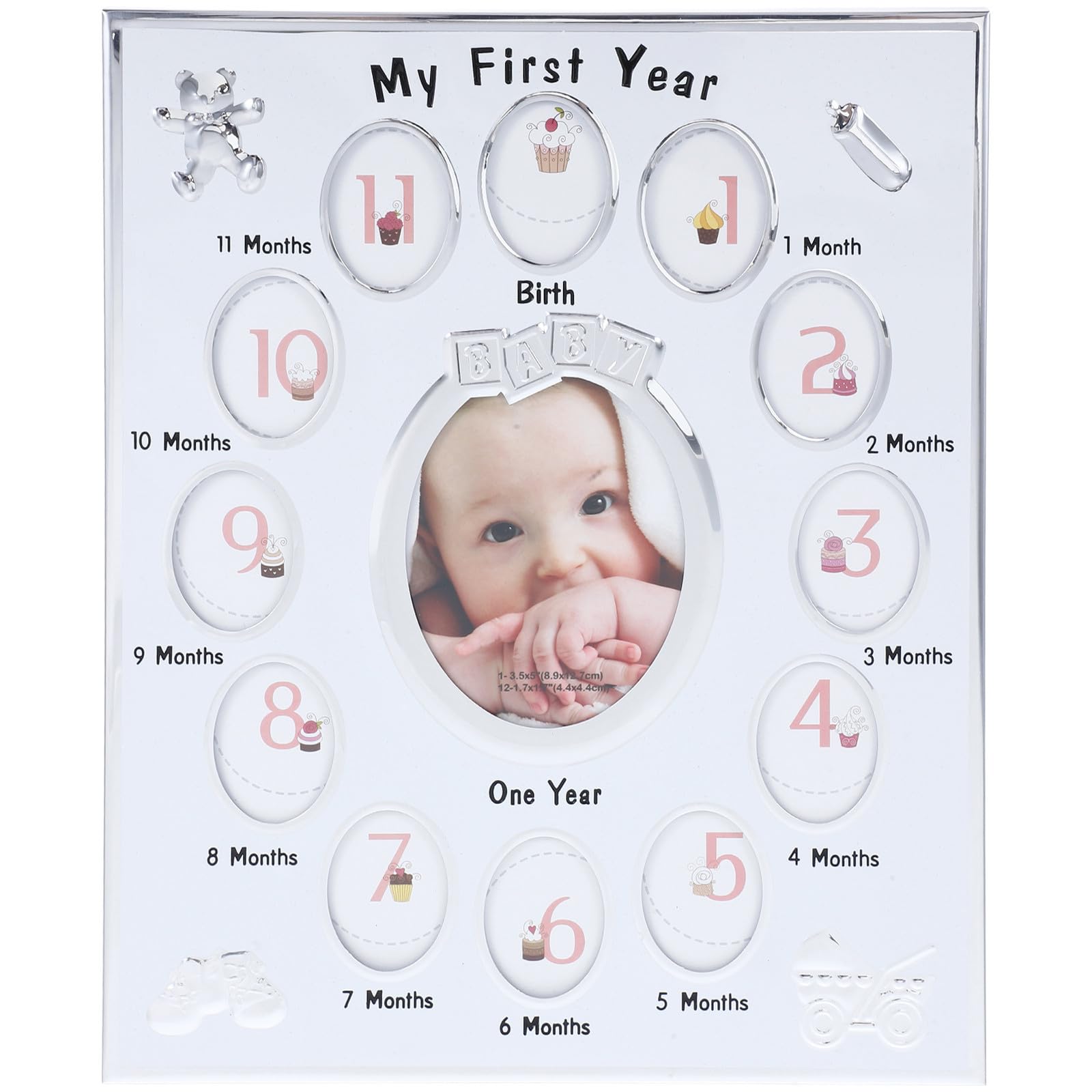 Cadre photo bébé 12 mois pour décorer la chambre de votre enfant avec ses souvenirs