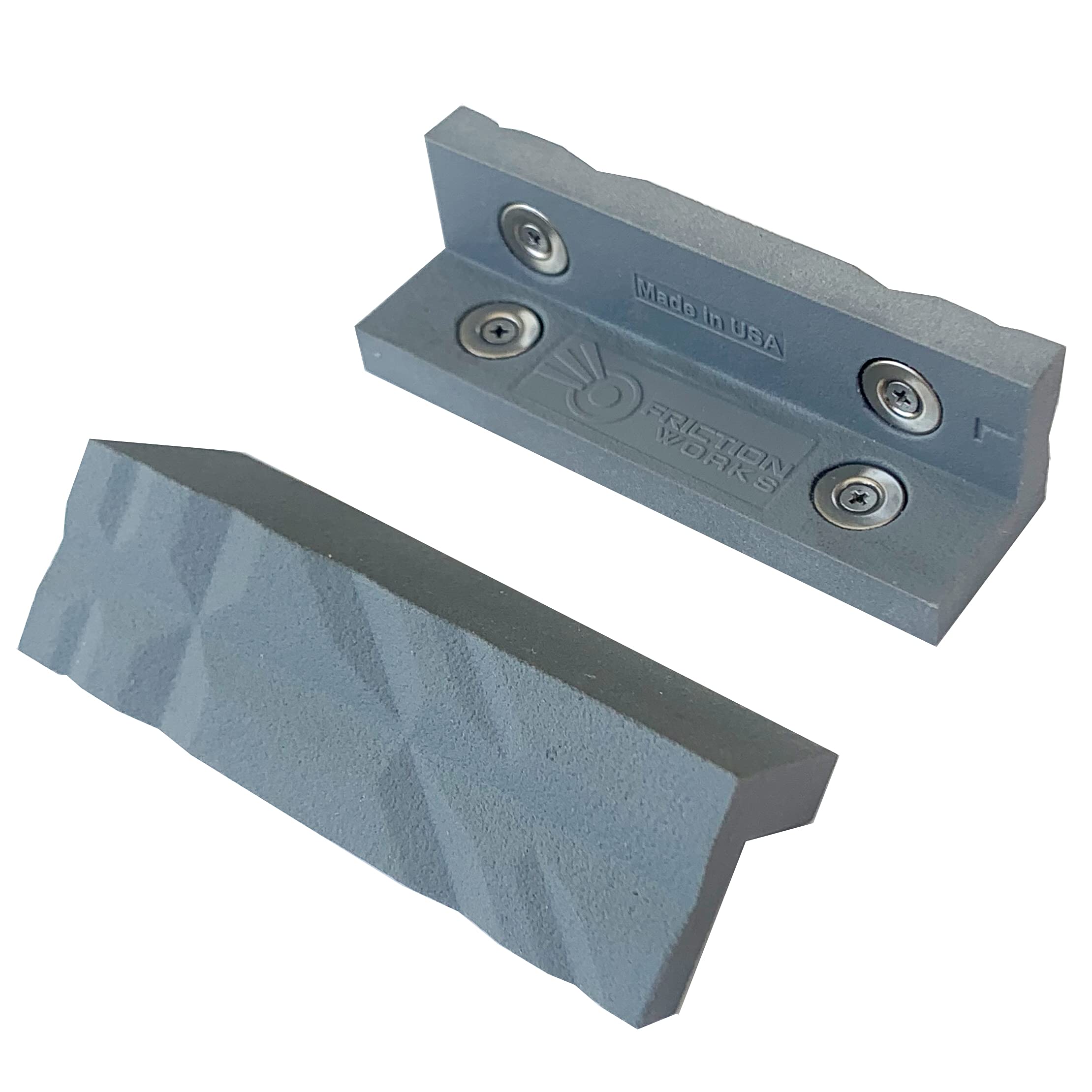 Buy FRICTIONWORKS Vise Jaws. 4" Made in USA Professional Grade