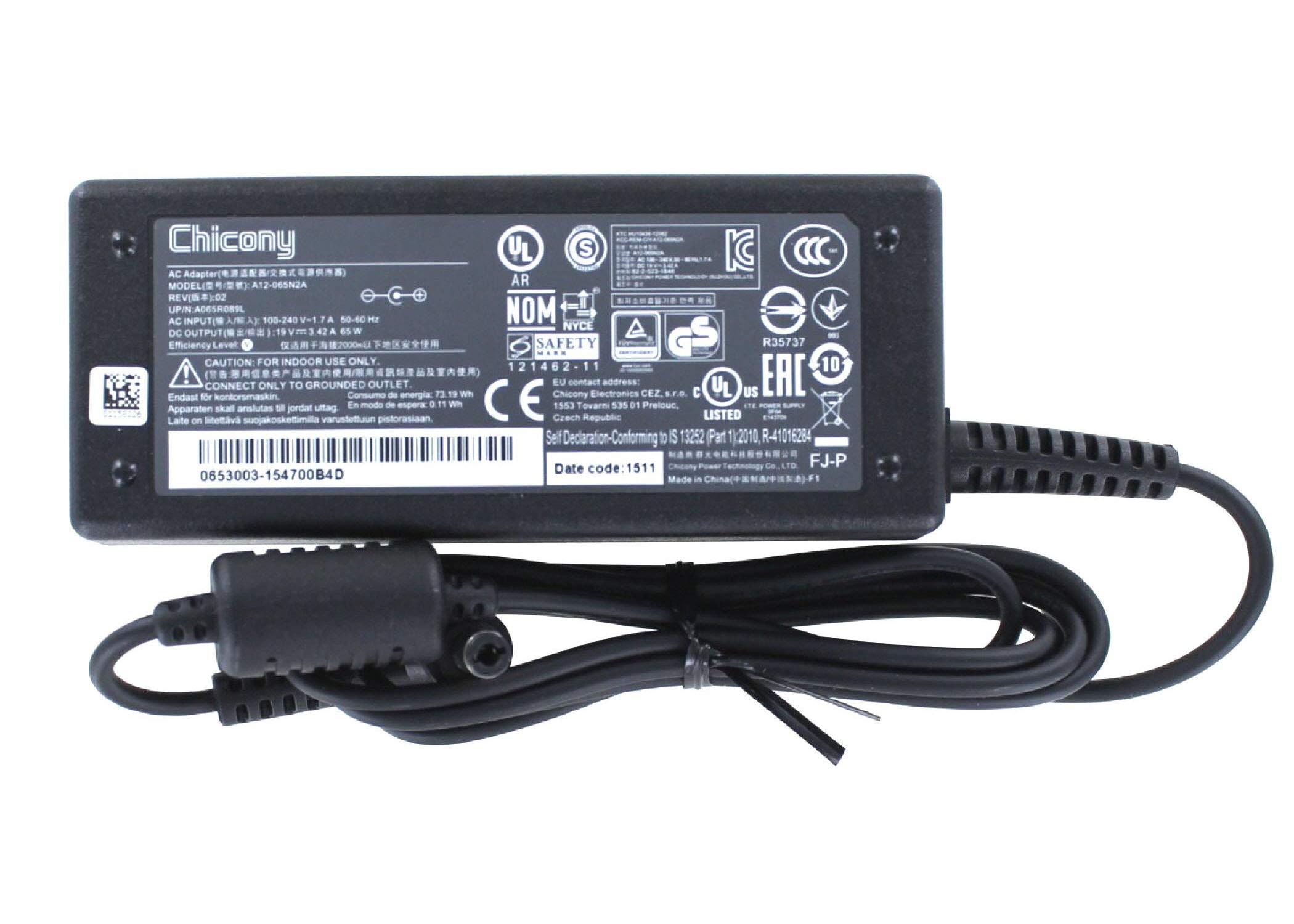 Alimentatore 65W Per Portatile Asus - Compatibile Con Modelli ADP-65GD, PA-1650, EXA1208EH - Foto 7