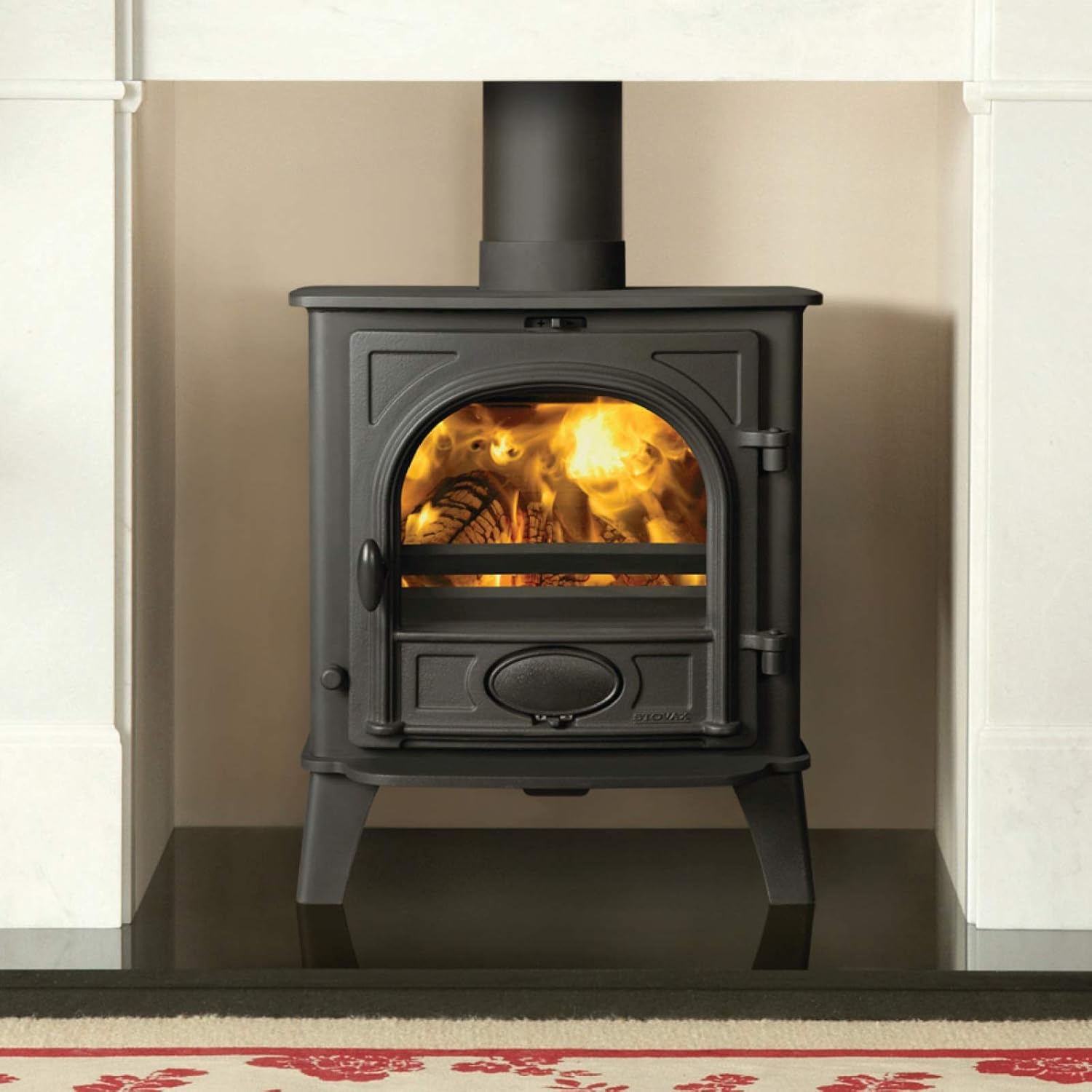 Stovax Stockton 5 Stove Glass 282 mm * 227 mm High Definition High Def