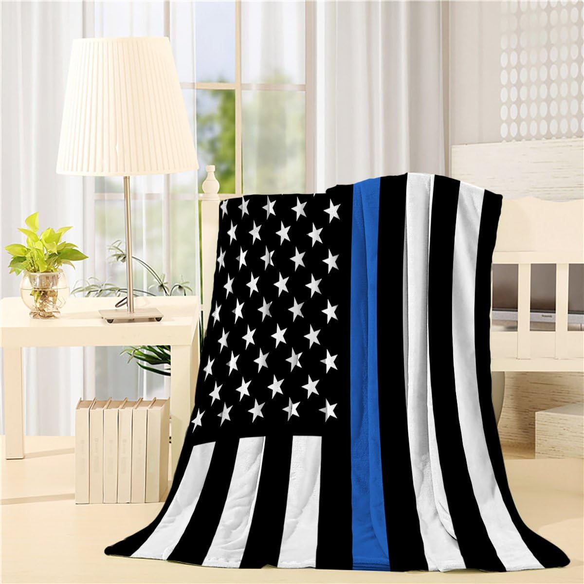 Beauty Decor American Bed Blanket 60x80 inch Flannel