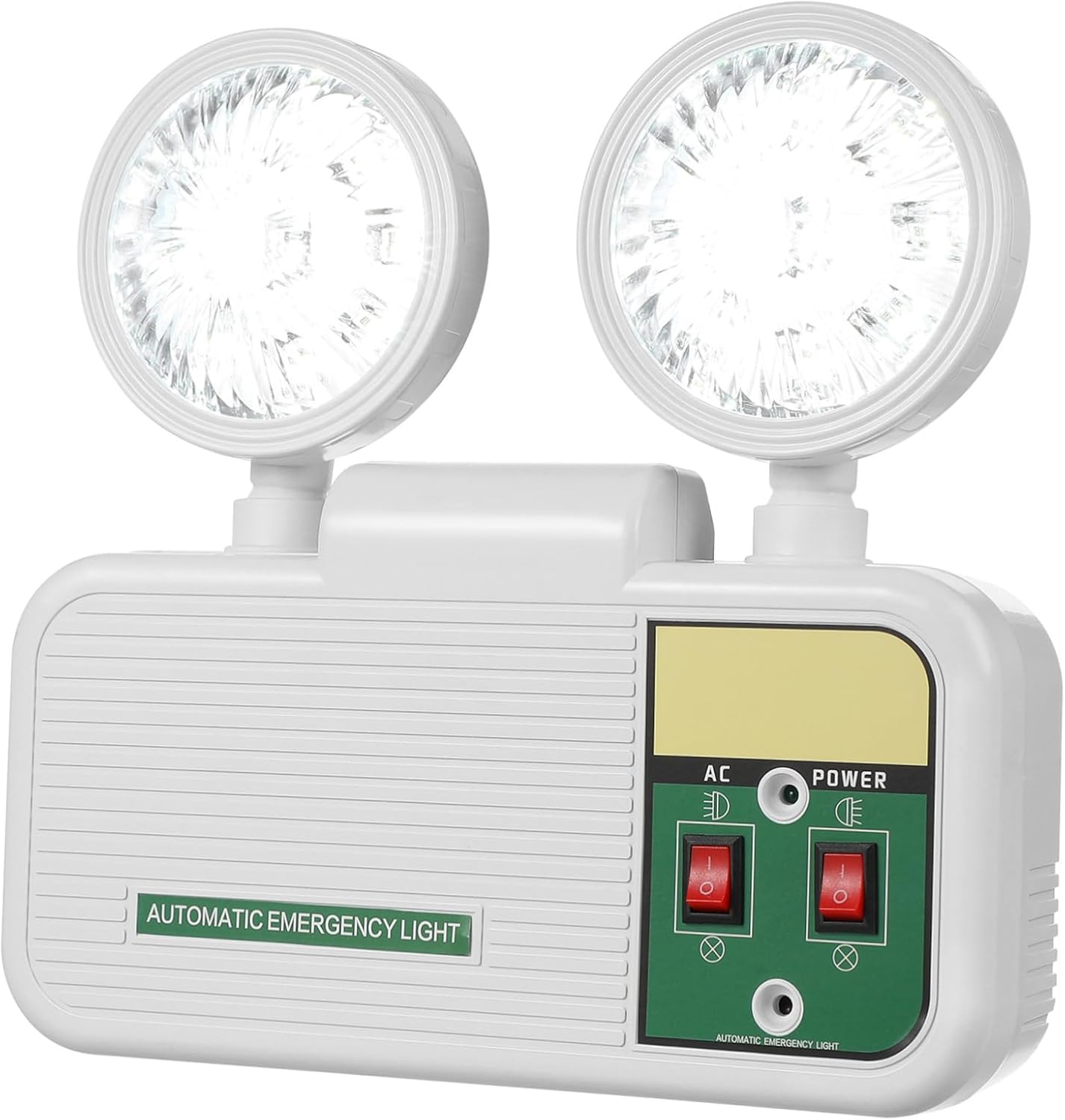 Emergency Light for Power Outages High Brightness LED Exit Light Easy to Install for Residential Commercial and Emergency Situations Ac Plug