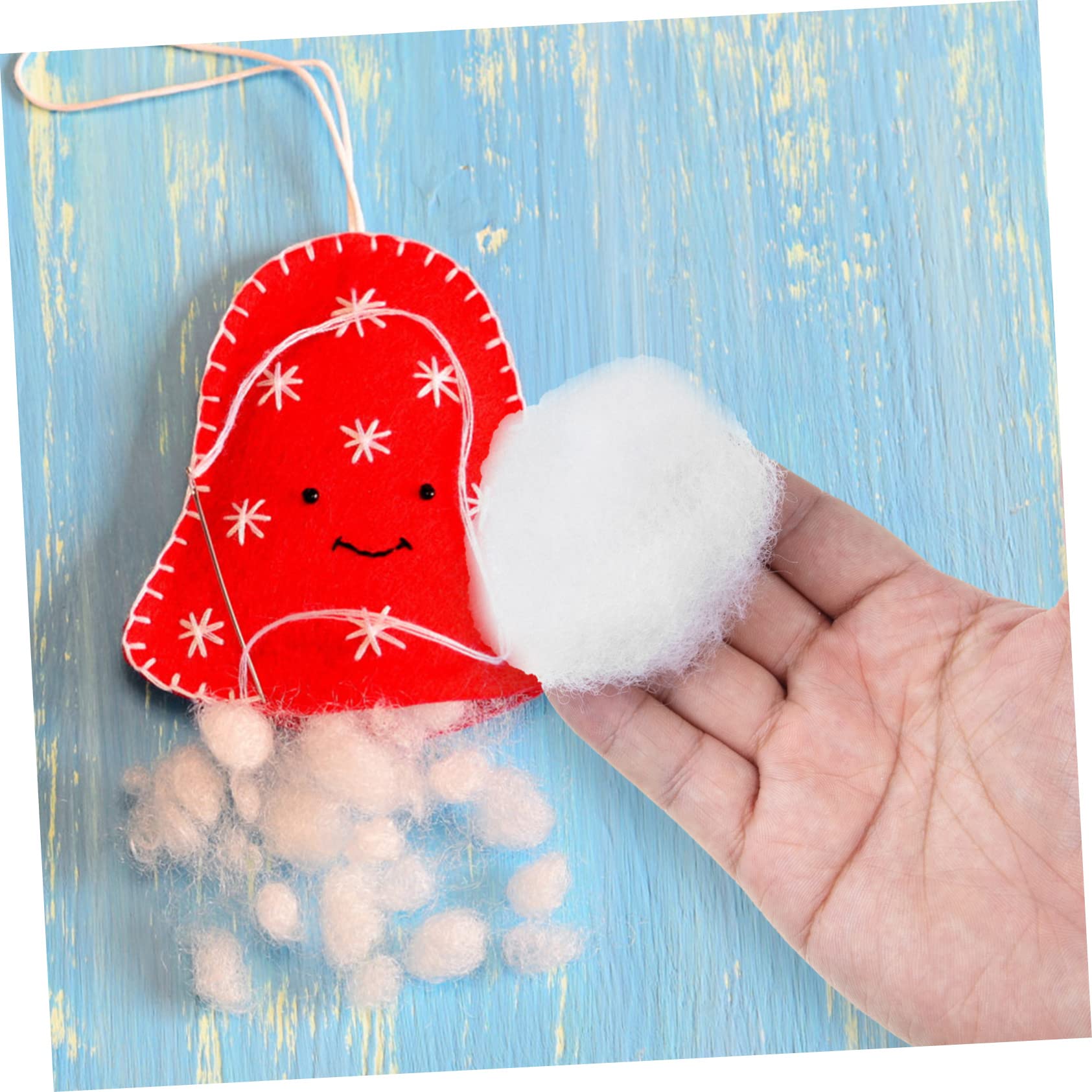 NUOBESTY 3 Piezas 1 Material De Relleno De Animales De Peluche Muñeca De Poliéster Felpa Peluche De Plátano Relleno De Fibra para Peluches Animal De Peluche Relleno De Poli Algodón