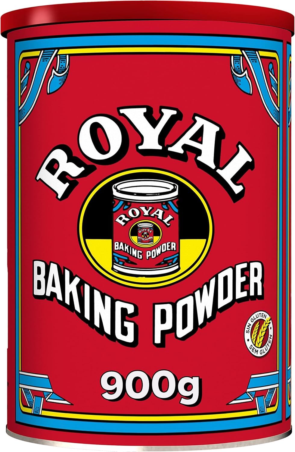 Royal Baking Powder, Levadura en Polvo para Horno, Bote 900 g