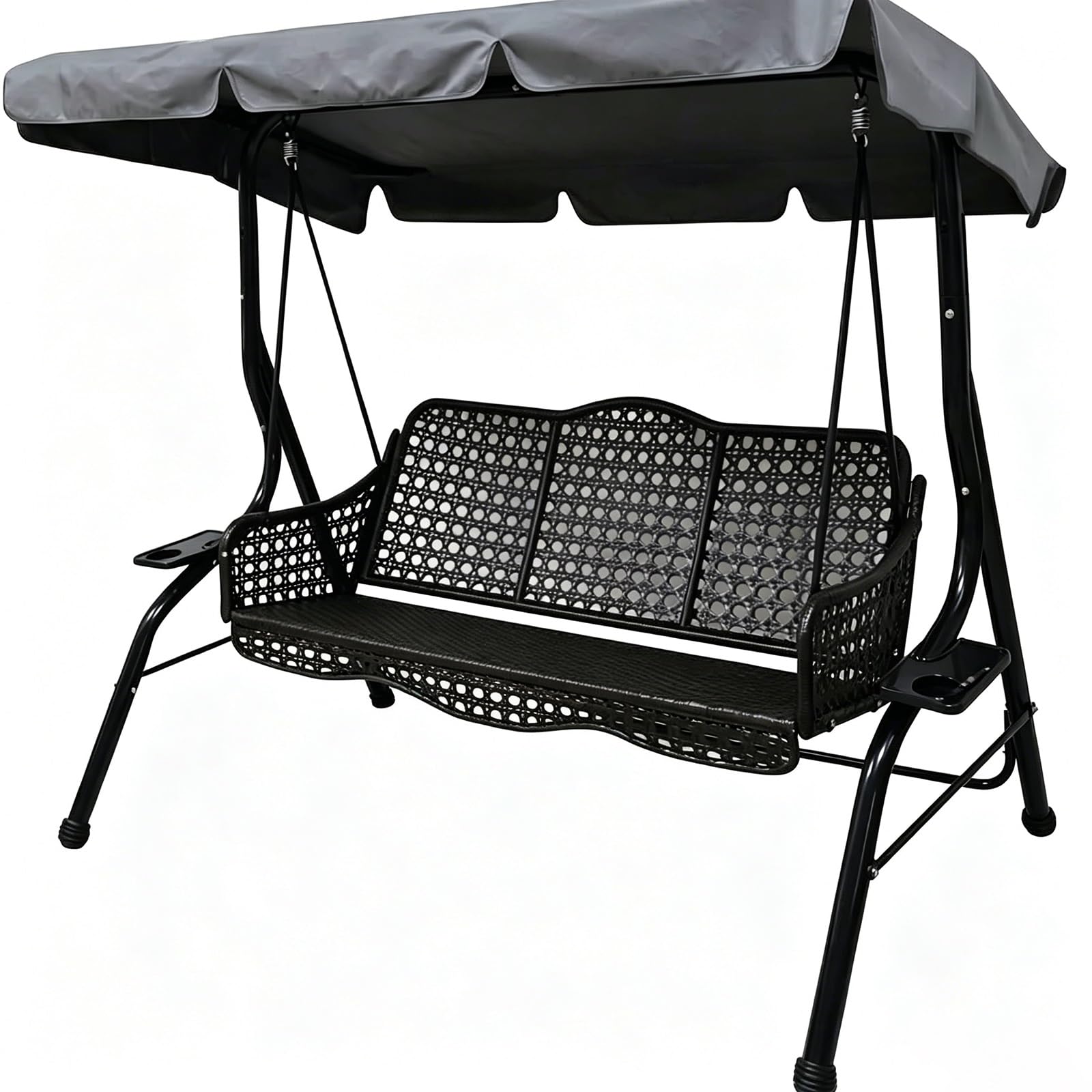 Toldo de repuesto para balancín de jardín impermeable 195x125x15cm