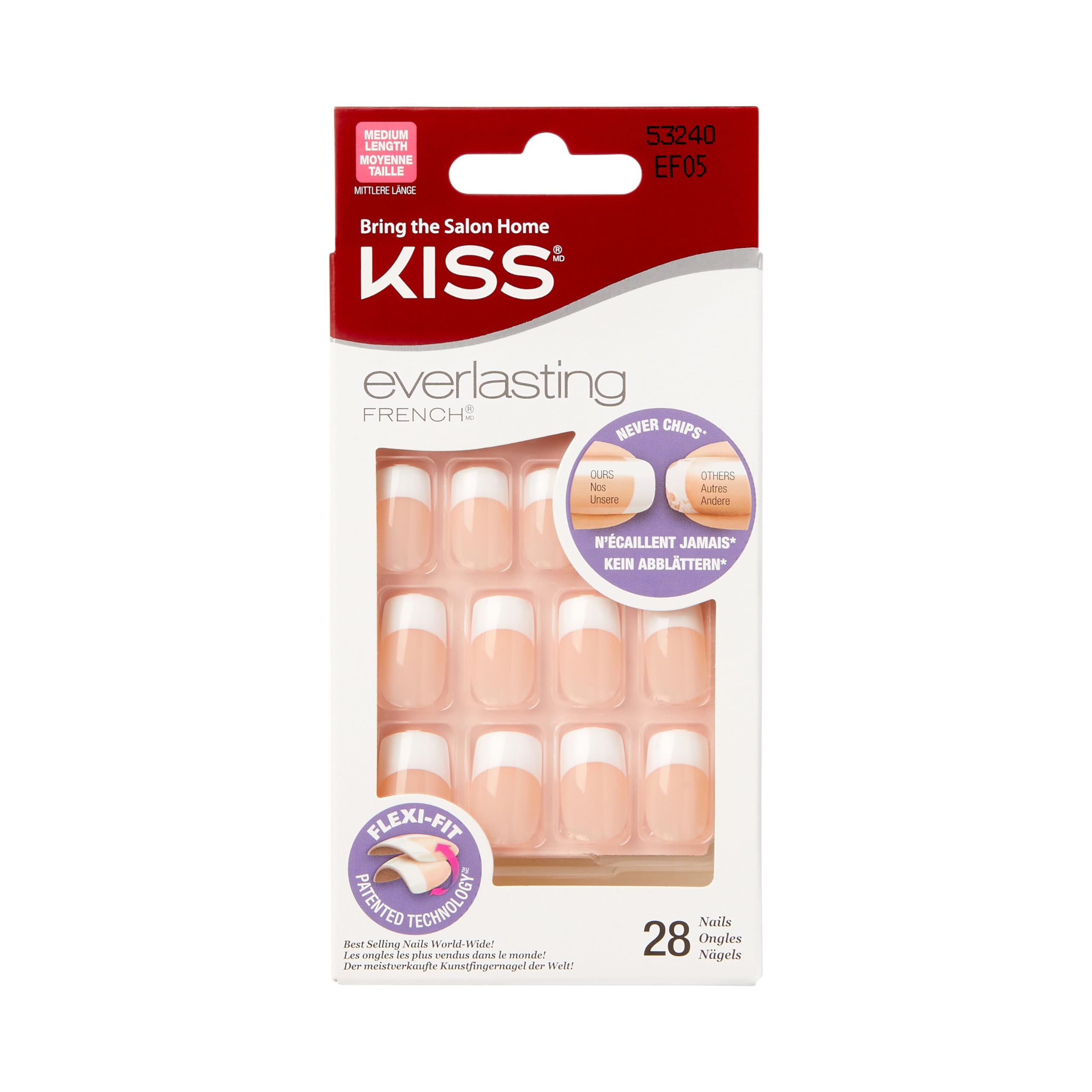 Kiss Everlasting French Nail Kit - Infinite