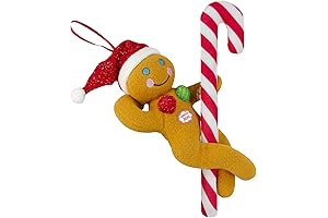 Naughty Dirty Signing Gingerbread Pole Dancer Tree Ornament, White Elephant