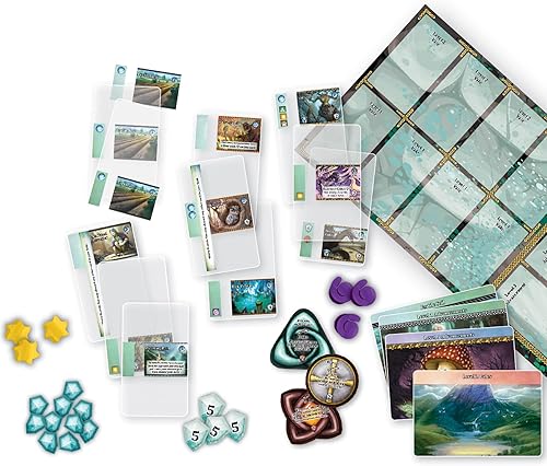 Miniatura 5 de Mystic Vale Essential Edition - Juego base y expansiones juego completo artesanía de cartas construcción de mazos 2-4 jugadores a partir de 14 años