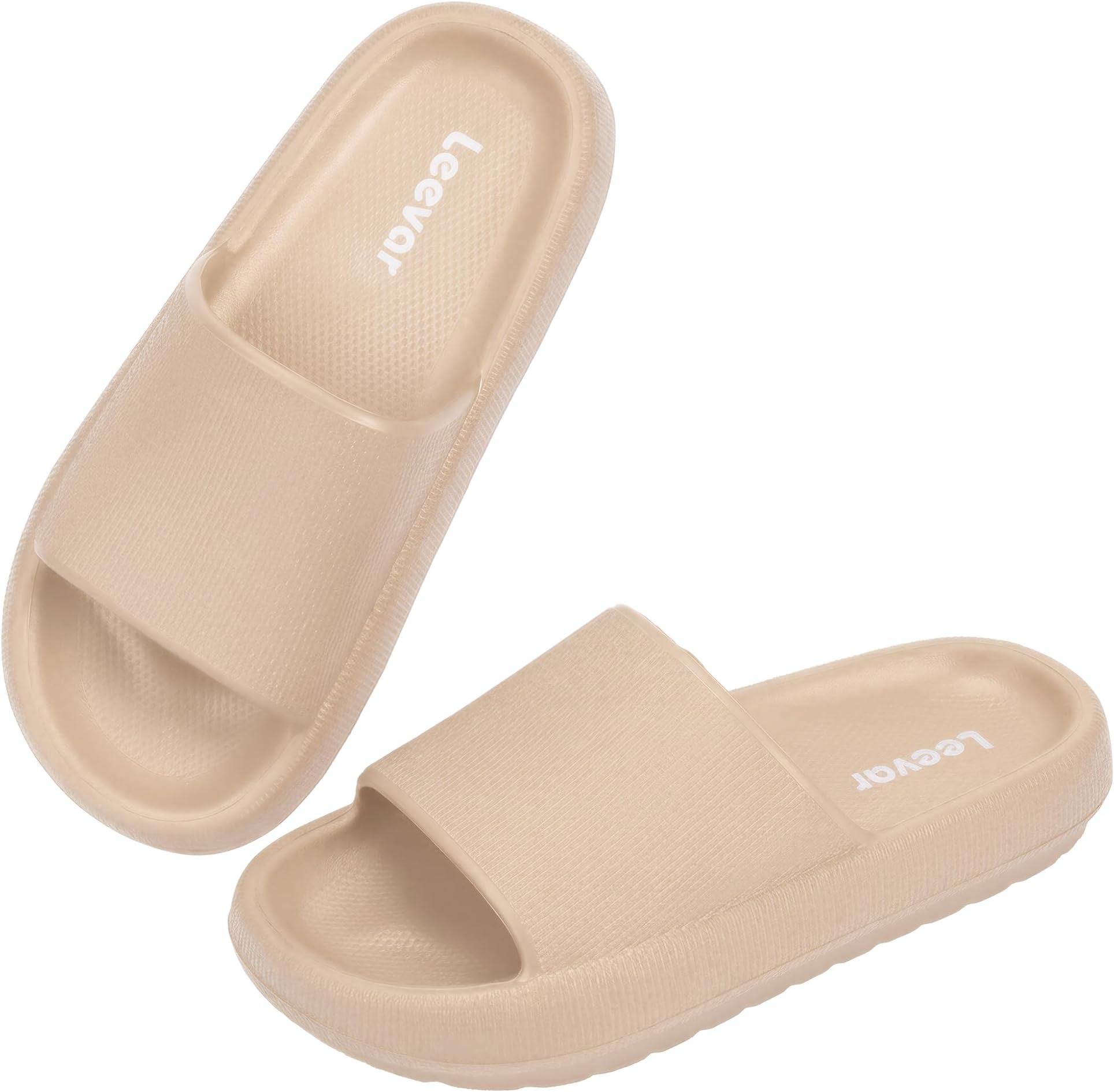 Cloud Slides for Women and Men - Soft, Comfy, Relax Cloud Slippers, Thick Sole, Non-slip Slides for Men, Easy to Clean, Shower, Swimming, Beach, Indoor and Outdoor Slides for Men