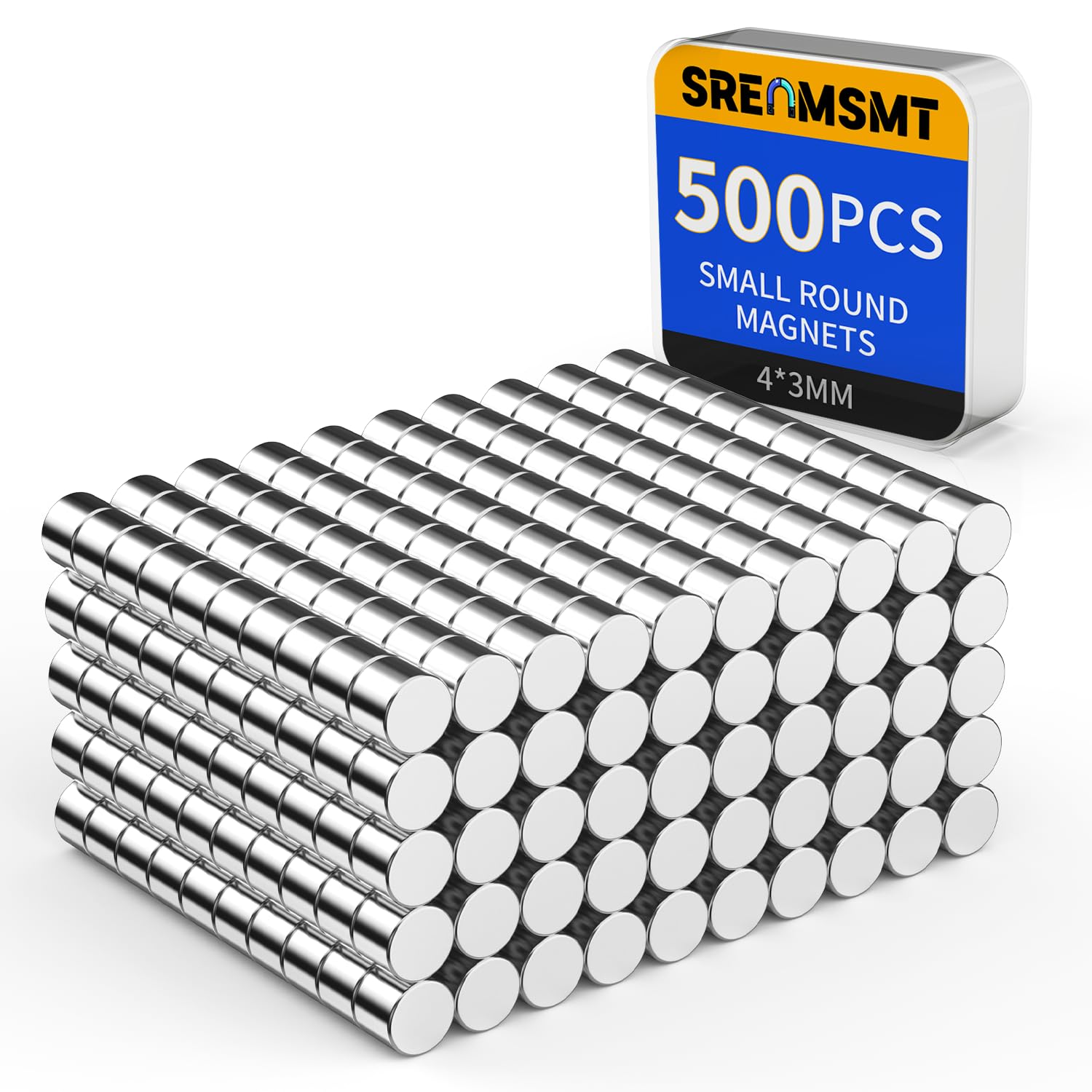 Round Magnets, 6x3mm Neodymium Magnet for Crafts, 150 Pack — Amazon image 21