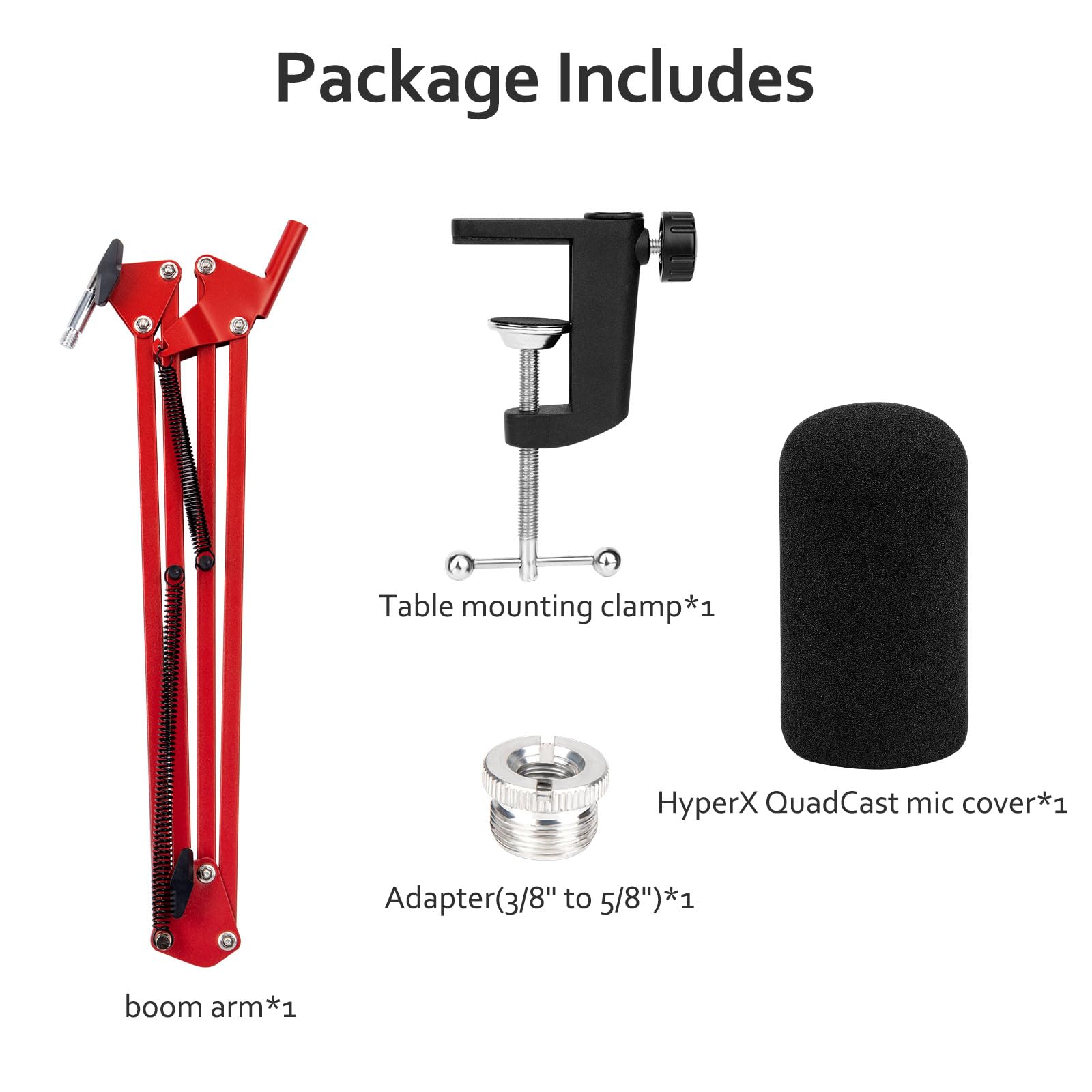 Amazon | HyperX(ハイパーエックス) Qu&Boom Arm用 - アップグレード